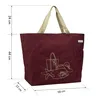 anndora XXL Shopper Schultertasche Strandtasche Polyester Produktbild-Vorschau 3