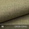 Teker Torino Polsterstoff Möbelstoff Meterware - Grün-grau Produktbild-Vorschau 1