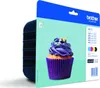 Brother LC123 - pack de 4 - noir, jaune, cyan, magenta Voir les images du produit 11
