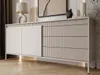GrainGold Kommode Sorano - Kommode mit Schubladen und Türen Produktbild-Vorschau 2