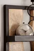 Półka ścienna 30x80x10 cm mango lite drewno / metal półka Podgląd zdjęcia produktu 5