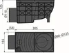 Alcadrain Universal-Regensinkkasten 300×155/110 mm Abgang Produktbild-Vorschau 5