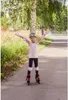 New Sports inline korčule čierne/červené ABEC 7, veľkosť Náhľad obrázku produktu 4
