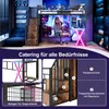 Flieks Lit superposé 90x200cm avec bureau et LED, lit Voir les images du produit 14