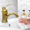 Retro Wasserhahn Bad Waschtischarmatur Waschbecken Armatur Produktbild-Vorschau 4