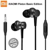 Schwarzes Xiaomi Piston Pro Basic In-Ear-Headset Náhľad obrázku produktu