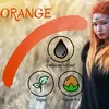 Premium Aquaschminke Orange 14 g mit passendem Produktbild-Vorschau 3