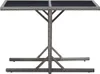 vidaXL 3 tlg. Garten Essgruppe Grau - Garten-Essgruppe - Produktbild-Vorschau 10