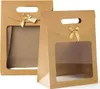 Famanu Geschenktüten mit Handgriffen - 20 Stück Braun Produktbild-Vorschau 1
