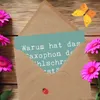 Mr. & Mrs. Panda doppelkarte Spruch Saxophon Kühlschrank - Produktbild-Vorschau 3