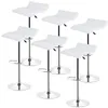 lot de 6 tabourets de bar en similicuir tabouret de Voir les images du produit 1