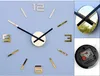 ModernClock, wanduhr, wanduhr goldener spiegel groß,Arabik, Produktbild-Vorschau 3