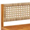 3-tlg. Garten-Sofagarnitur mit Kissen Massivholz Akazie, Produktbild-Vorschau 7