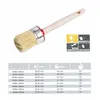 5er Set Rundpinsel 30mm | Ringpinsel Naturborstenpinsel für Produktbild-Vorschau 2