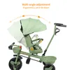 4in1 Dreirad Kinderdreirad mit Verstellbarer Sitz und Produktbild-Vorschau 6