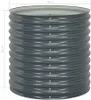 DELUKE® rundes Hochbeet für Garten BLUMO | Verzinkter Stahl Produktbild-Vorschau 2