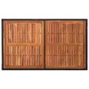 vidaXL 7-tlg. Garten-Essgruppe Poly Rattan Akazienholz Produktbild-Vorschau 10
