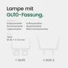 Spectrum GU10 LED-Spot 7,5W 1100lm 4000K tralweiß Produktbild-Vorschau 5