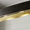 LED-Hängeleuchte Lio in Schwarz mit Golddekor Produktbild-Vorschau 5