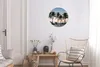MuchoWow® Rundes Wandbild - Runde Bilder Die Palmenreihe am Produktbild-Vorschau 5