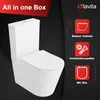 Lavita | WC Kompakt - Anton 2.0 Kompakttoilette - Weiß - Produktbild-Vorschau 7