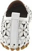 Gemini Damen Slipper Leder Mokassin floral Blumen Cutouts Produktbild-Vorschau 39