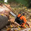Benzin-Motorkettensägen 2200w 2 Ketten Gartensäge Produktbild-Vorschau 3