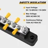 Close-up of a busbar with specifications listed. Produktbild-Vorschau