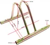 Stojan na bicykel Wiltec na 1 bicykel 39,5x39x26cm z Náhľad obrázku produktu 2