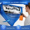Klimaanlagen-Reinigungsset, blau, sehr groß, 57-138 cm Productafbeelding-voorbeeld