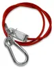 Abrissseil 1m Anhänger Fangseil Sicherungsseil Karabiner Produktbild-Vorschau 9