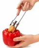 Paprika Entkerner Edelstahl, Gemüseentkerner für Paprika Produktbild-Vorschau 1