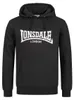 Lonsdale Herren Hoodie Wolterton black/white XXL Produktbild-Vorschau 12