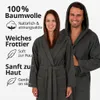 Betz Bademantel mit Kapuze FULDA Größe S/M Farbe anthrazit Produktbild-Vorschau 7