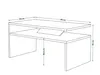 All4All kleiner Couchtisch Pico , Kaffeetisch , Produktbild-Vorschau 3