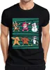 Dabbing Rentier Santa Schneemann - Weihnachten Produktbild-Vorschau 1