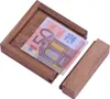 Peníze - dřevěná krabička s triky - trezor na bankovky jako Náhled obrázku produktu 2