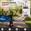 SAMAX Skladací ručný vozík Offroad so strechou - modrý Náhľad obrázku produktu 5