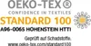 OEKO-TEX STANDARD 100 certification logo and text. Podgląd zdjęcia produktu