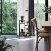 Scaffale per fiori in metallo Relaxdays, 6 ripiani per vasi Anteprima dell’immagine prodotto 3