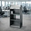 Armoire à rideaux pour bureau, armoire à dossiers Voir les images du produit 5