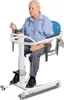 Chaise de transfert pour patient, réglable de 42 à 77 cm, Voir les images du produit 1