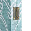vidaXL Raumteiler klappbar 160 x 170 cm Schmetterling Blau Produktbild-Vorschau 2
