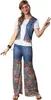 dressforfun® Frauenkostüm Groovy Flower Girl Produktbild-Vorschau 1