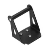 A black metal motorcycle navigation mount with a handle, shown from a three-quarter angle against a white background. Náhled obrázku produktu