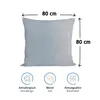 Komfortec 100% Baumwolle Kissenbezüge 2er Set 80x80 cm, Produktbild-Vorschau 3