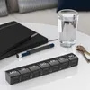 WELLGRO Tablettenbox für 7 Tage - Pillendose 1 Fach pro Tag Produktbild-Vorschau 4