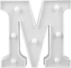 LED Leuchtbuchstabe 3D, 22 cm Buchstabe M Produktbild-Vorschau 3