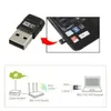 A collage of an 802.11AC WiFi adapter and a diagram showing its connectivity. Produktbild-Vorschau