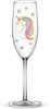 EinhornLiebe - Sektgläser Set - Einhorn Glas Bye Bye Produktbild-Vorschau 3